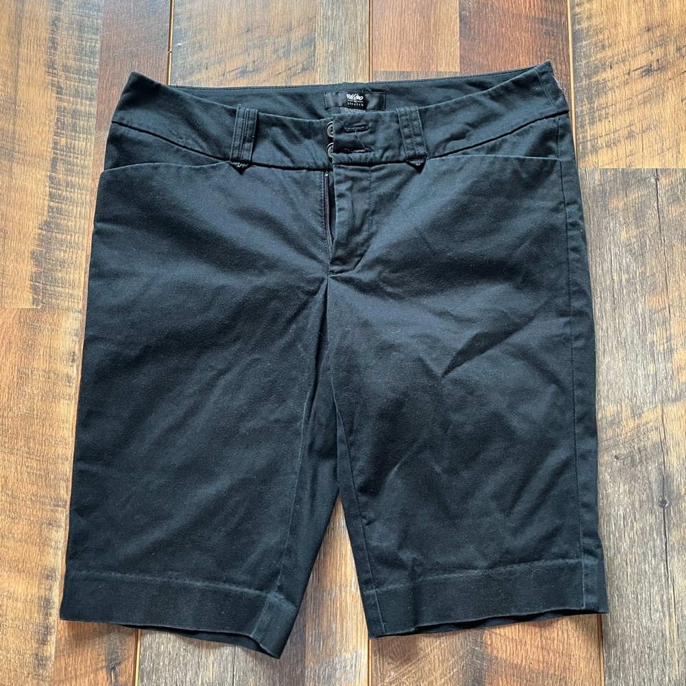 Black Bermuda Shorts
